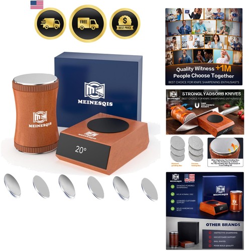 Rolling knife sharpener kit - knife,