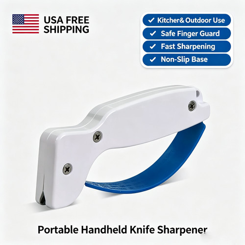 Handheld knife sharpener safe - sharpener,