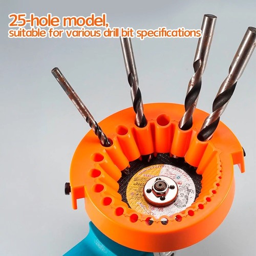 Angle grinder drill - grinder, bit